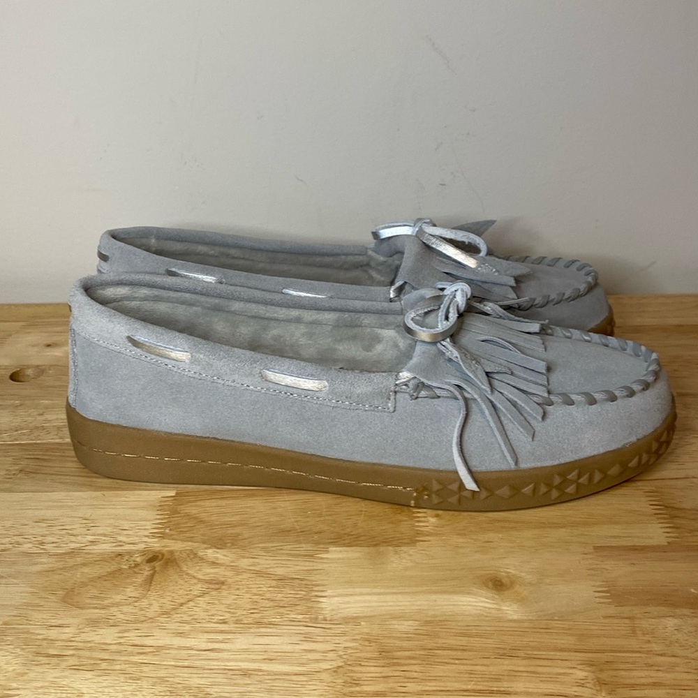 Muk Luks  Bow Soho Street Suede Moccasin